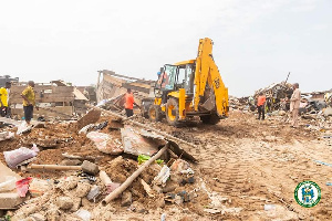 The exercise was carried out by the Accra Metropolitan Assembly