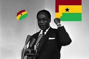 Dr Kwame Nkrumah is Ghana's first President