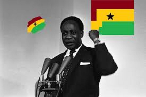 Dr Kwame Nkrumah is Ghana's first President