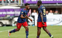 Mohammed Kudus (left) comes on for Brian Brobbey