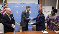 The launch of the event was held at the U.S. Embassy in Accra.