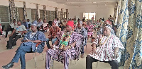 The meeting had in attendance the three Paramount Chiefs of the area.