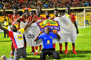 Accra Hearts of Oak SC won the GPL and MTN FA Cup