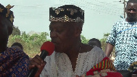 Togbui Addo, Paramount Chief of Klikor Traditional Area in the Ketu South District