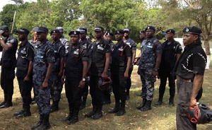 File photo: Police in the Upper East are intensifying security