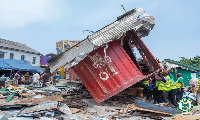 The demolition exercise was undertaken in the early hours of Tuesday