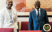 Ken Ofori Atta and Senior Minister Yaw Osafo-Maafo