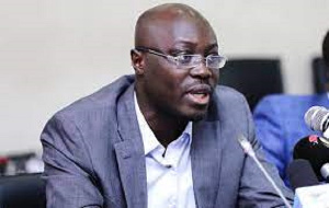 Ranking Member on Parliement's Finance Committee,  Dr Cassel Ato-Forson