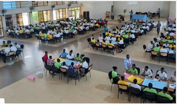 Mathematics clinic has been held for some students of the St Teresa College of Education