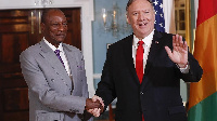 Conde met with Pompeo in Washington for talks in December 2019.