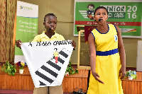 Education on the use of Zebra crossing by pupils of Korle Gonno Methodist School