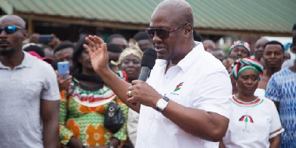 John Dramani Mahama, former president of Ghana