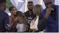 Housemates dey hug Maria afta dem evict her