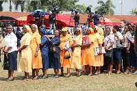 The clergy at Asantehemaa burial