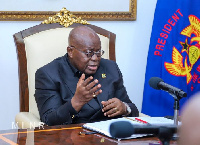 Nana Addo Dankwa Akufo-Addo is the President of Ghana