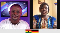 Dj Nyaami and Germany-based Ghanaian Esther Asare