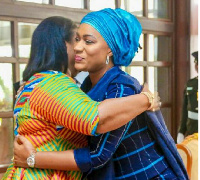 First Lady Rebecca Akufo-Addo and Second lady, Samira Bawumia