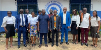 Mr. Akwei, others in a group photograph