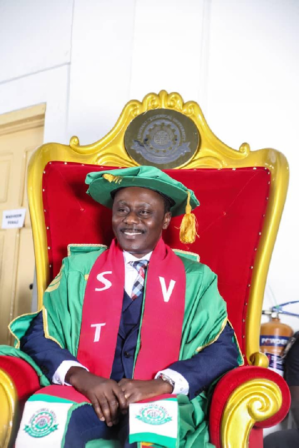 Vice-Chancellor of the Sunyani Technical University,  Professor Kwadwo Adinkra-Appiah