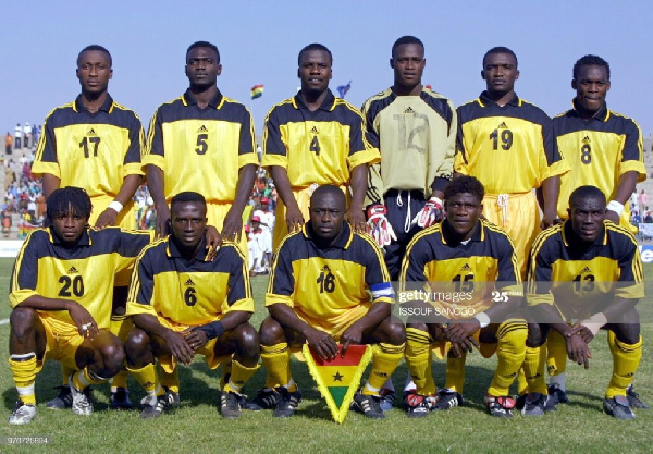 Black Stars squad for Afcon 2002 in Mali