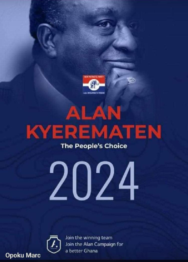 The Alan Kyerematen 2024 posters are making waves online