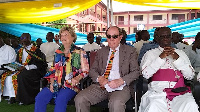 Dignitaries at the anniversary celebration