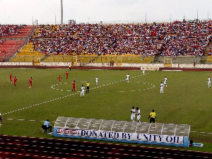 The Black Stars thrashed Kotoko 3-0 in Kumasi yesterday