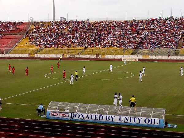 The Black Stars thrashed Kotoko 3-0 in Kumasi yesterday