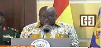 President Akufo-Addo is outdooring Sophia Akuffo as the new Chief Justice