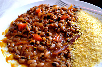 The students have bemoaned the quality of gari and beans meal served them