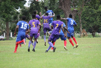 Hearts of Oak won the match with a 2-0 scoreline