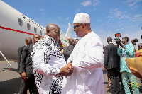 President Akufo-Addo assures President Ibrahim Boubacar of a strong friendship