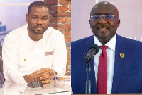 Bernard Oduro Takyi (left), Dr Mahamudu Bawumia (right)