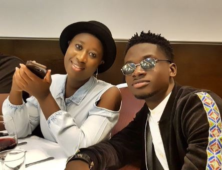 Kuami Eugene wishes a happy birthday to the lady behind his hit track 'Angela' yesterday