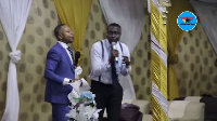 Rev. Owusu Bempah [left] during 2017's '31st Night'