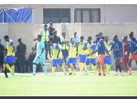 Young Apostles played their first match at home against Nations FC.