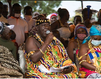 Nana Osore Krunku III, Kyidomhene of Nkomi Traditional Area in the Sene East District