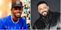 DJ Khaled (R) has been an ardent fan of Black Sherif (L)