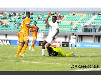 Black Starlets managed to secure their first win against Cote D'Ivoire