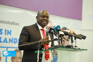 Albert Kwabena Dwumfour At GJA Anniversary Lecture 