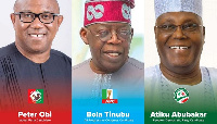 The leading candidates in the 2023 Nigeria elections