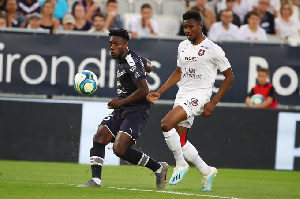 Enock Kwateng played full 90 minutes in the win against FC Metz