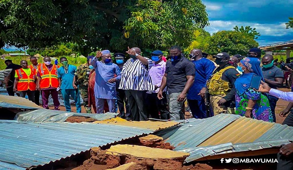 Vice President, Dr. Mahamudu Bawumia's campaign was due to end on October 2, 2020