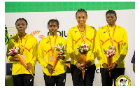 Ghana's women's 4x100m relay team