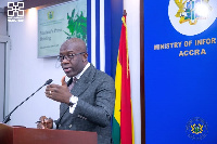 Minister for Information, Kojo Oppong-Nkrumah