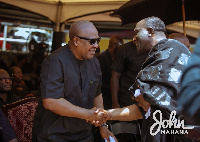 John Dramani Mahama and Alan Kyerematen