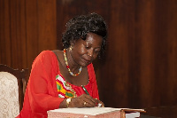 Mrs. Dela Sowah, Deputy Minister for Gender, Children and Social Protection