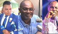 Daniel Obinim, Kennedy Agyapong and Badu Kobi