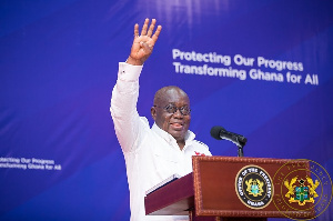 Nana Akufo-Addo launched the manifesto at Cape Coast on Saturday