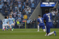 Footballers have been taking the knee to show solidarity against racism in football